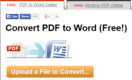 convert word to pdf free